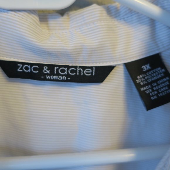 zac & rachel woman 3X blouse - Picture 3 of 4